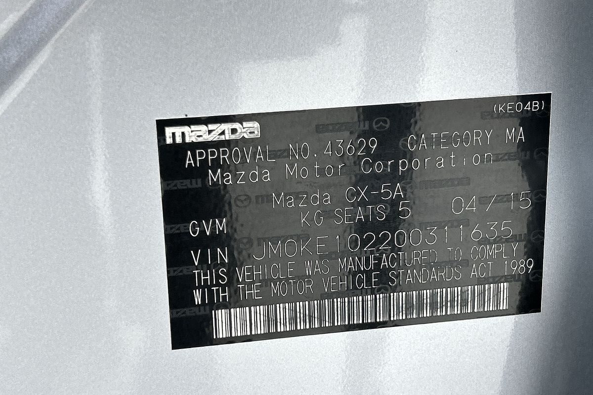 2015 Mazda CX-5 Maxx Sport KE Series 2