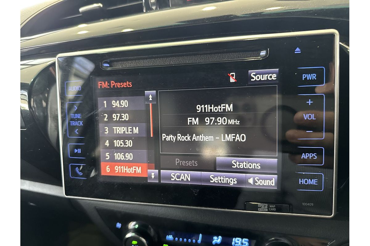 2019 Toyota Hilux Rugged X GUN126R 4X4