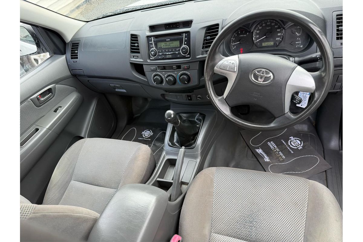2012 Toyota Hilux SR KUN16R Rear Wheel Drive