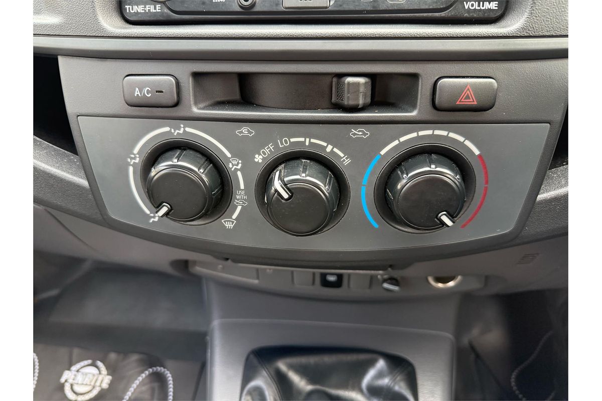 2012 Toyota Hilux SR KUN16R Rear Wheel Drive