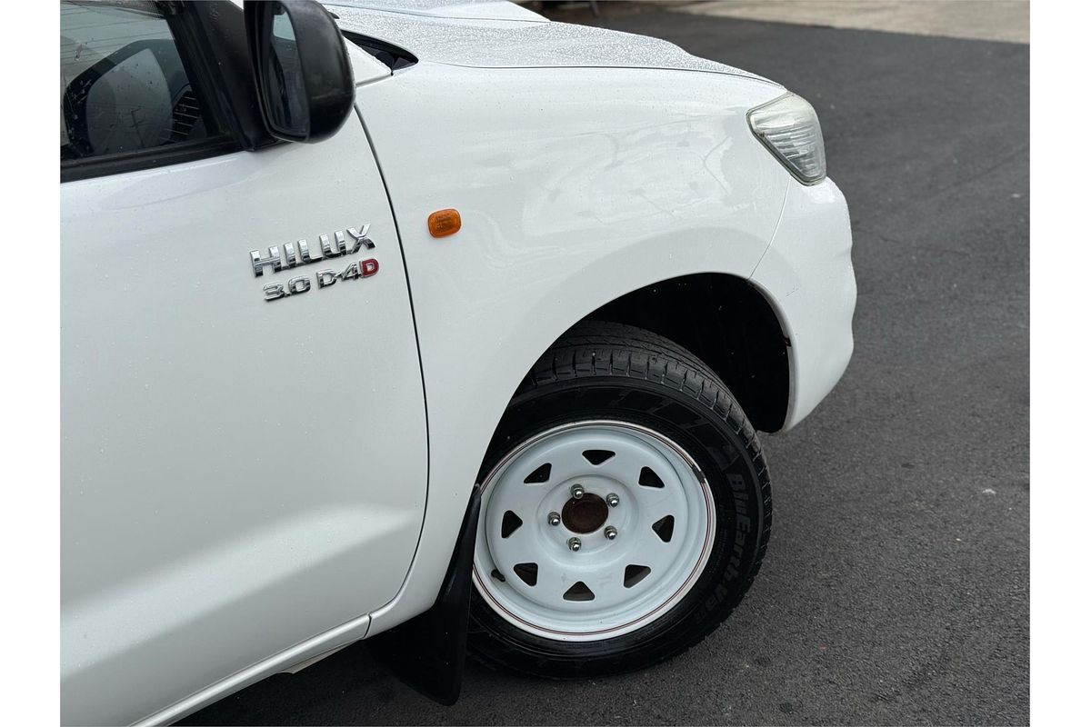 2012 Toyota Hilux SR KUN16R Rear Wheel Drive