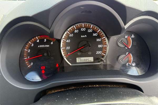 2015 Toyota Hilux SR KUN16R Rear Wheel Drive
