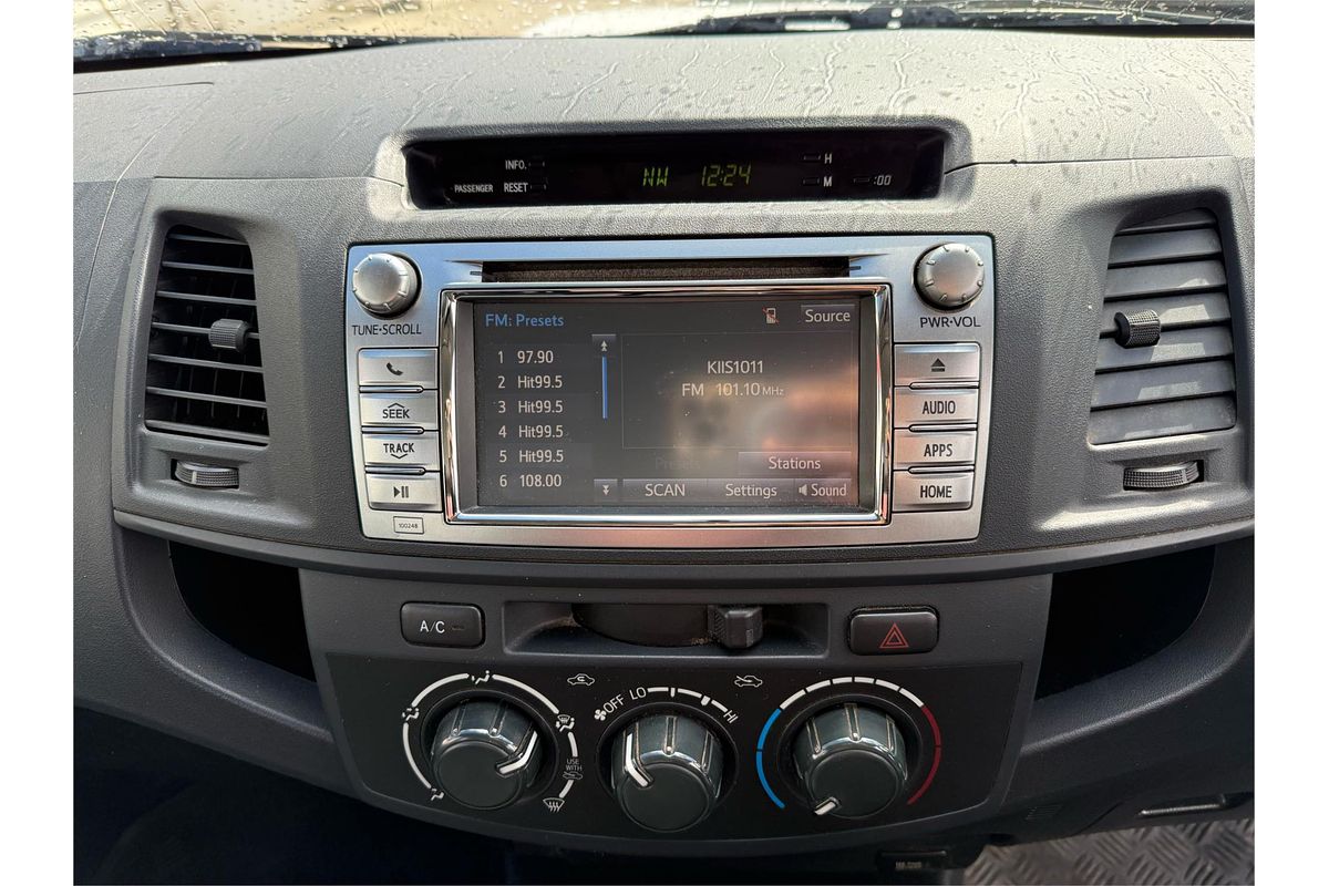2015 Toyota Hilux SR KUN16R Rear Wheel Drive