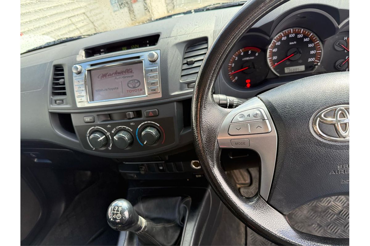 2015 Toyota Hilux SR KUN16R Rear Wheel Drive