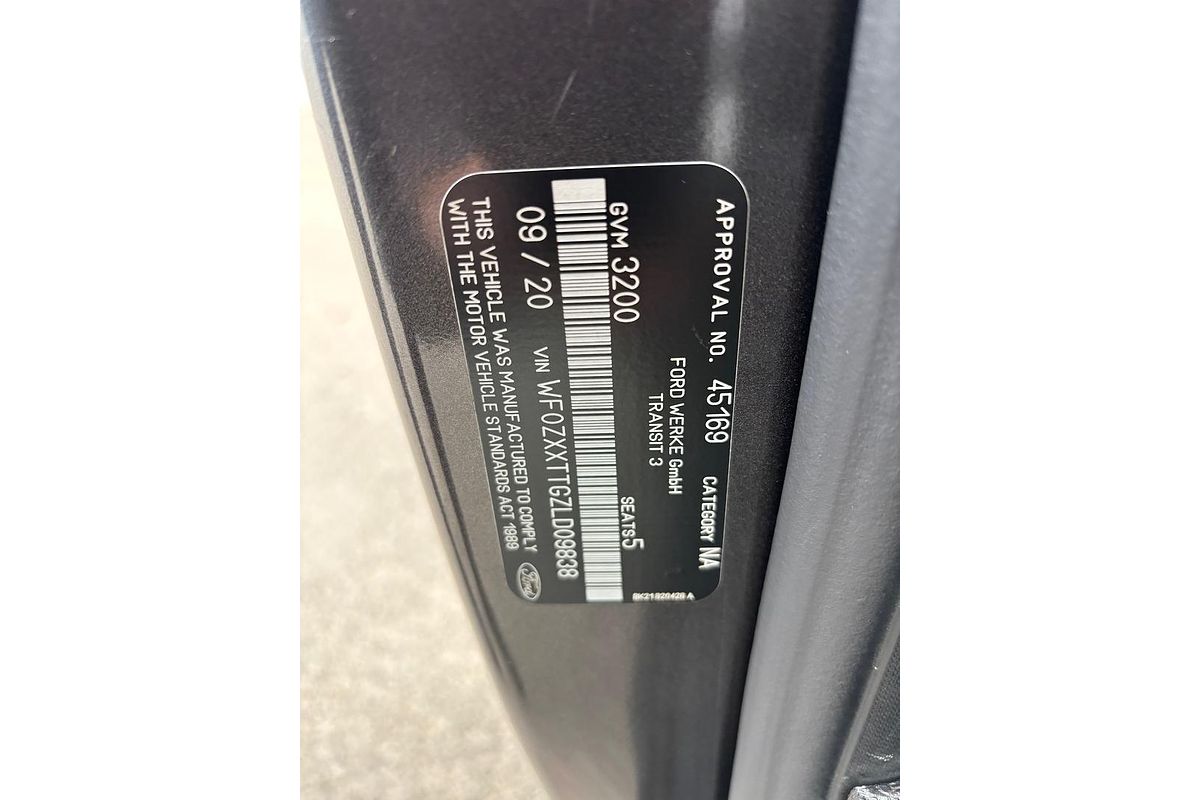 2020 Ford Transit Custom 320L Sport VN LWB