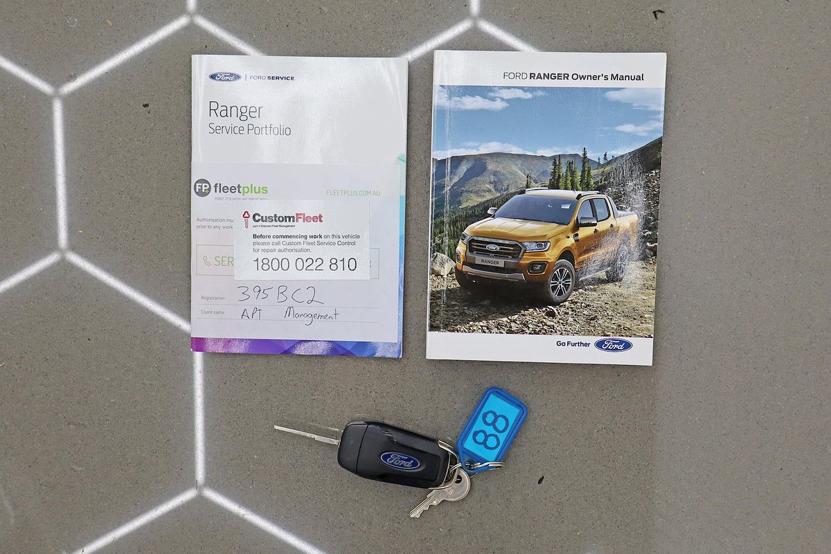 2020 Ford Ranger XL Hi-Rider PX MkIII Rear Wheel Drive 2.2L