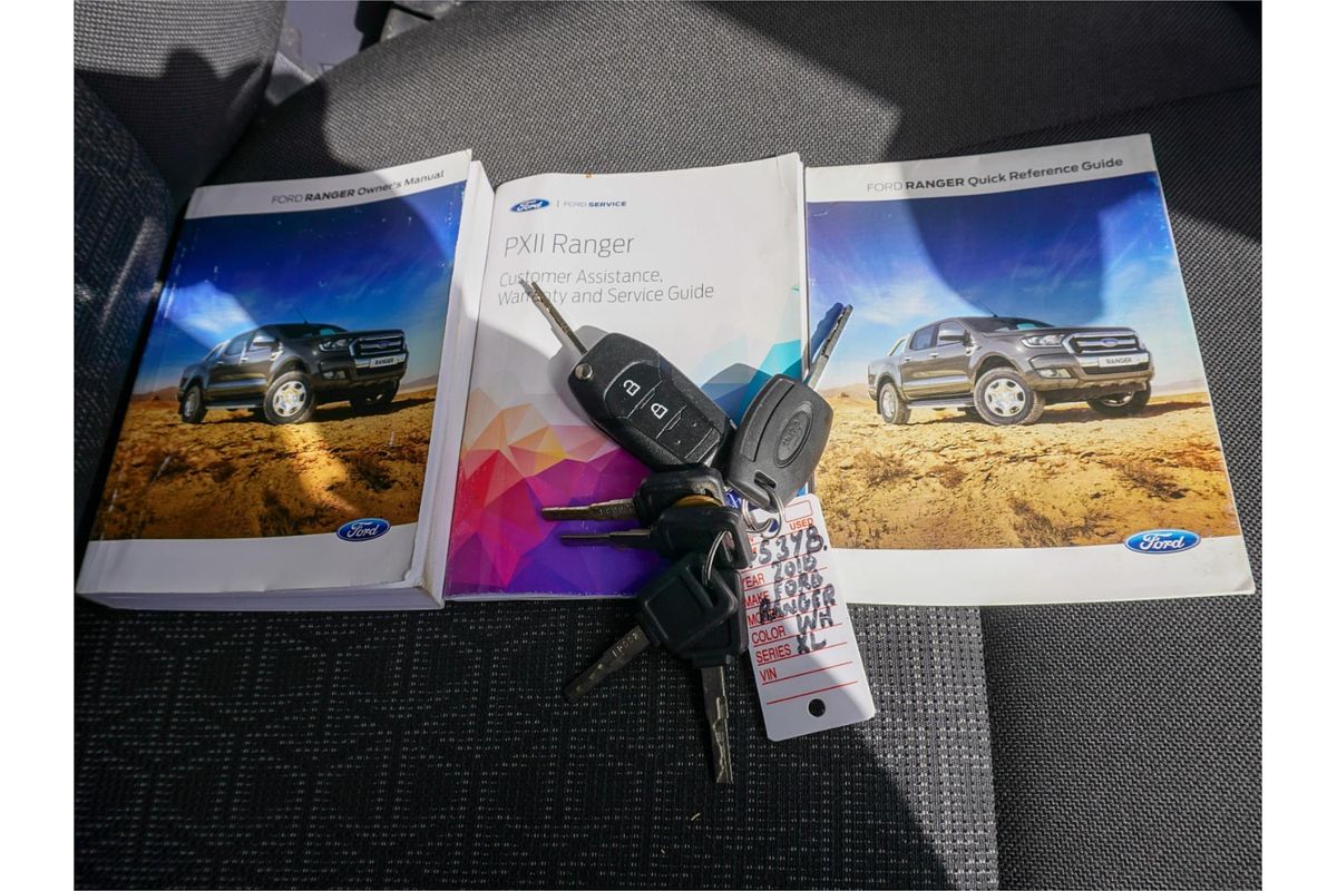 2018 Ford Ranger XL Hi-Rider PX MkII Rear Wheel Drive 2.2L