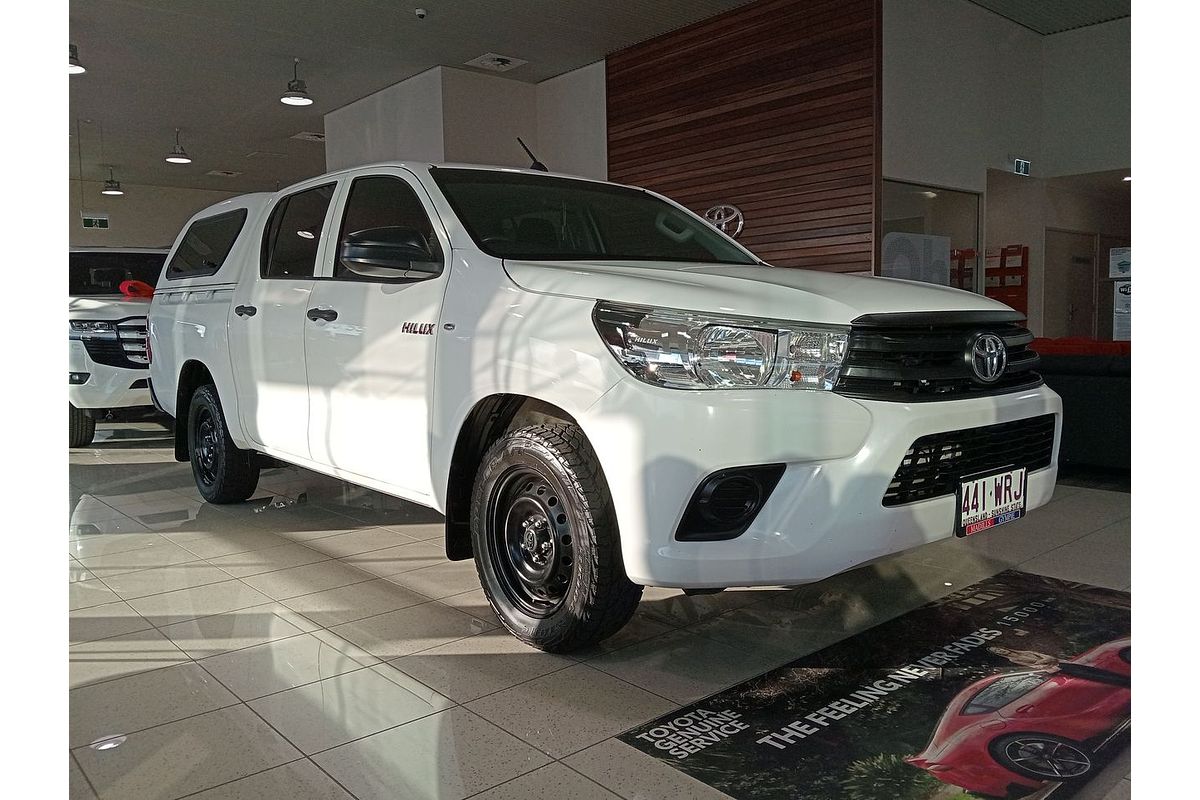 2016 Toyota Hilux Workmate GUN122R Rear Wheel Drive