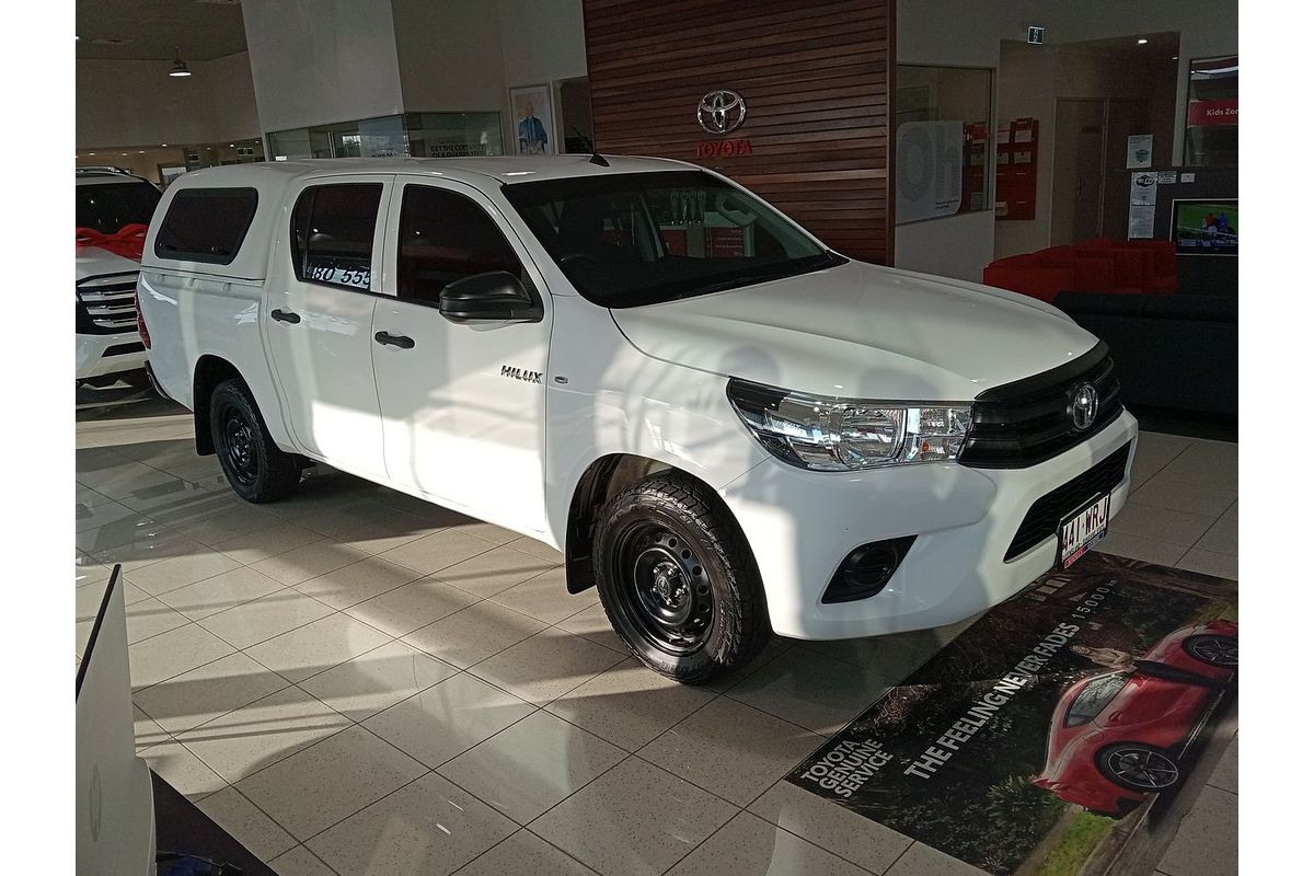 2016 Toyota Hilux Workmate GUN122R Rear Wheel Drive