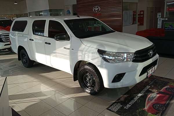 2016 Toyota Hilux Workmate GUN122R Rear Wheel Drive