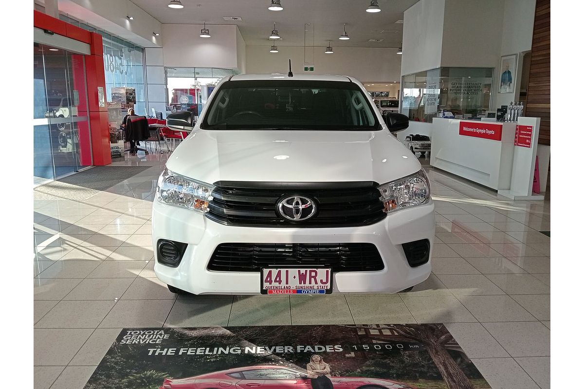 2016 Toyota Hilux Workmate GUN122R Rear Wheel Drive