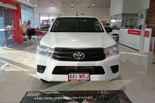 2016 Toyota Hilux Workmate GUN122R Rear Wheel Drive