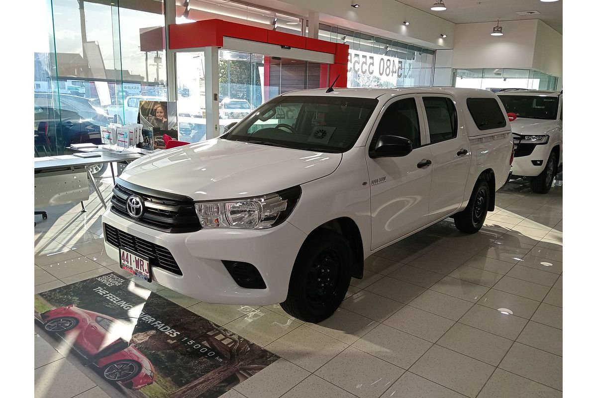 2016 Toyota Hilux Workmate GUN122R Rear Wheel Drive