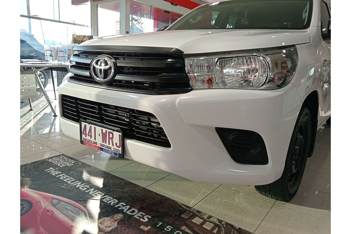 2016 Toyota Hilux Workmate GUN122R Rear Wheel Drive