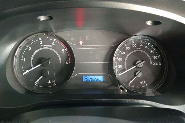 2016 Toyota Hilux Workmate GUN122R Rear Wheel Drive