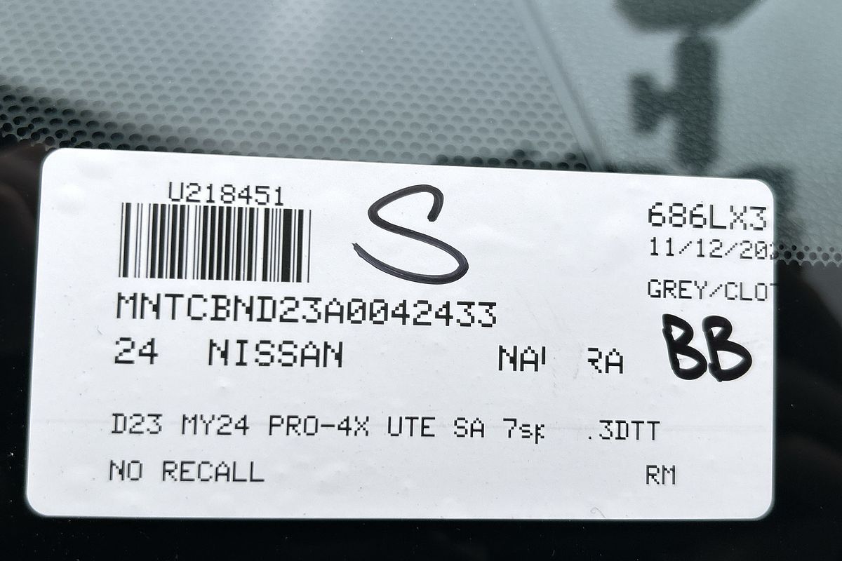 2024 Nissan Navara PRO-4X D23 4X4