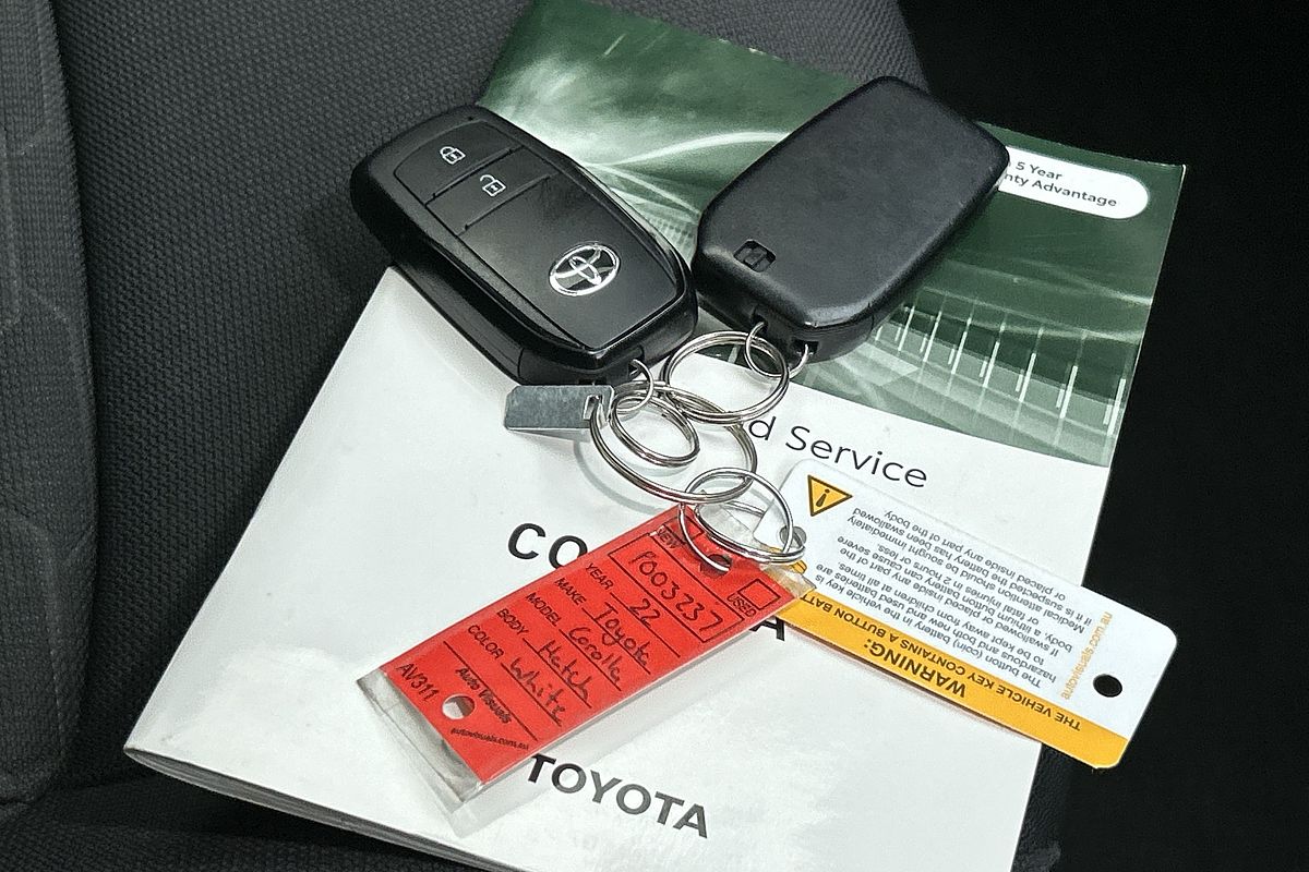 2022 Toyota Corolla Ascent Sport Hybrid ZWE219R