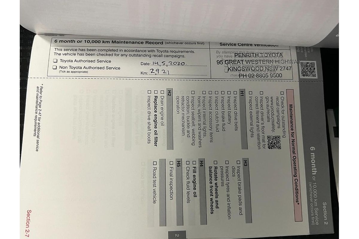 2019 Toyota Yaris SX NCP131R