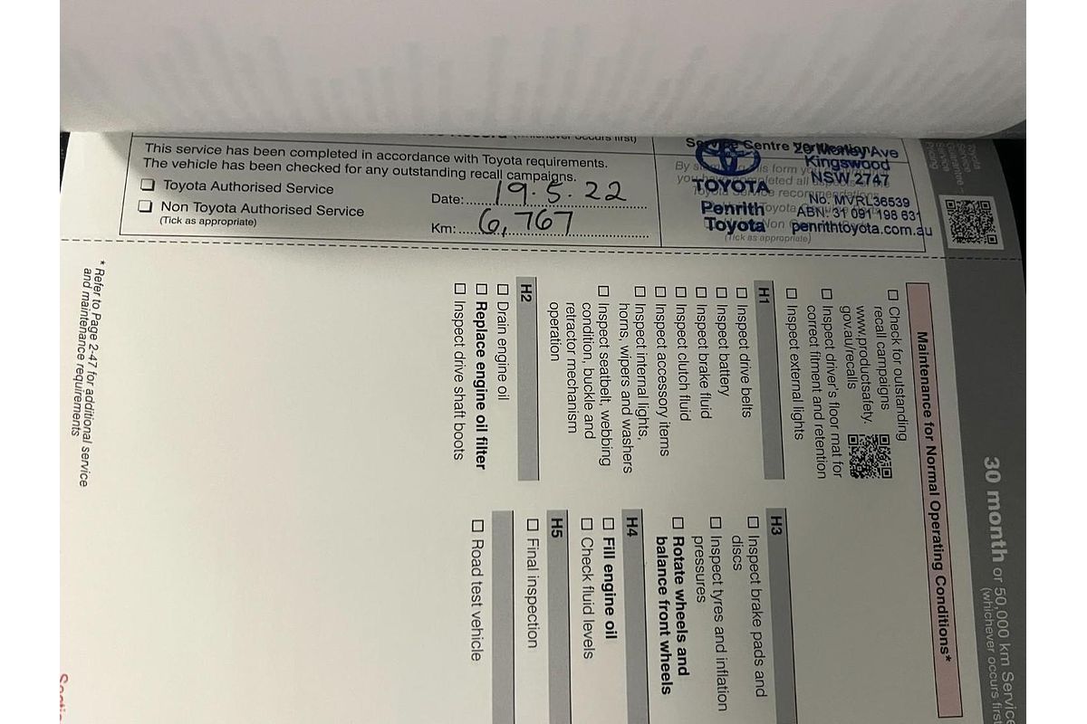 2019 Toyota Yaris SX NCP131R