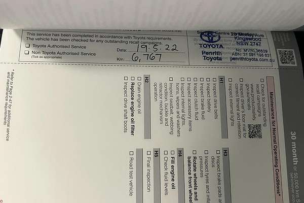 2019 Toyota Yaris SX NCP131R