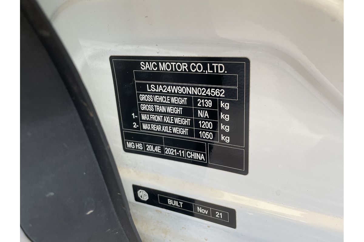 2021 MG HS Essence X SAS23