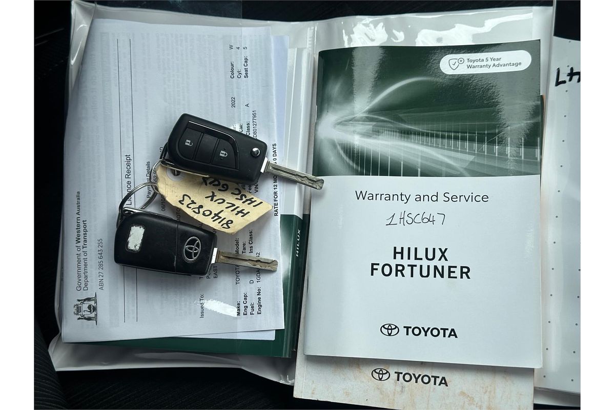 2022 Toyota Hilux SR GUN126R 4X4