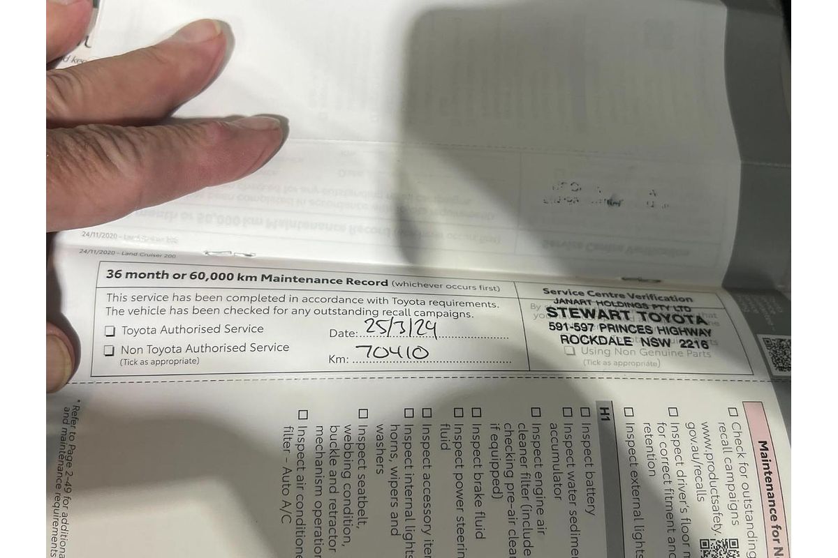 2021 Toyota Landcruiser GXL VDJ200R