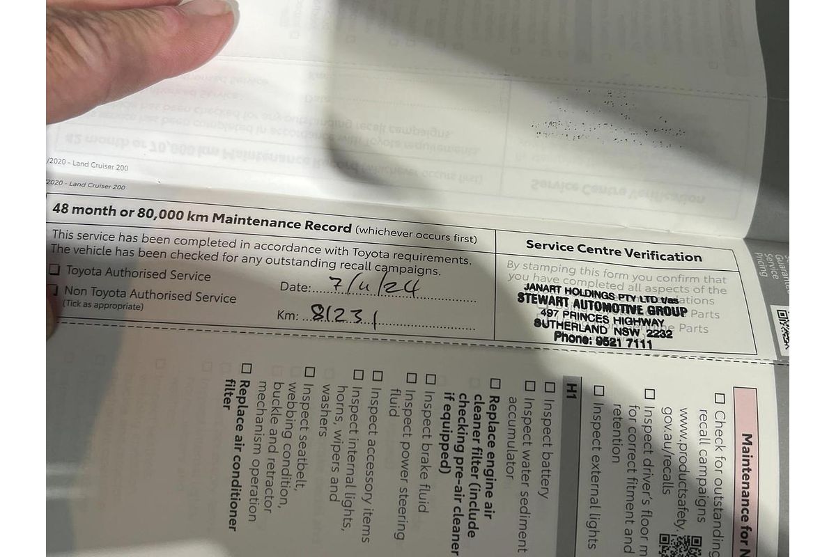 2021 Toyota Landcruiser GXL VDJ200R