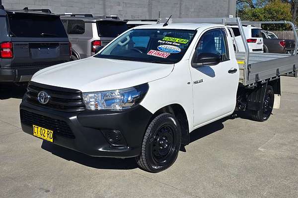2019 Toyota Hilux Workmate TGN121R Rear Wheel Drive