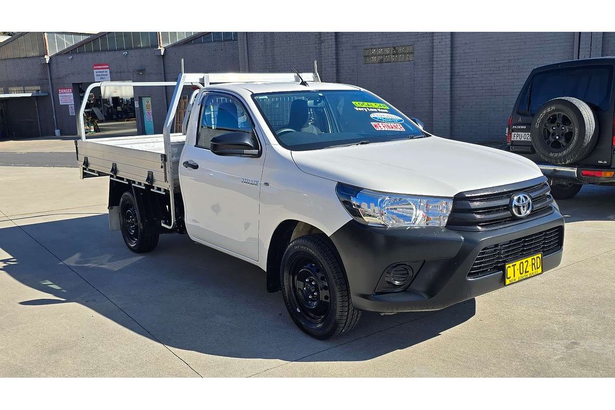 2019 Toyota Hilux Workmate TGN121R Rear Wheel Drive