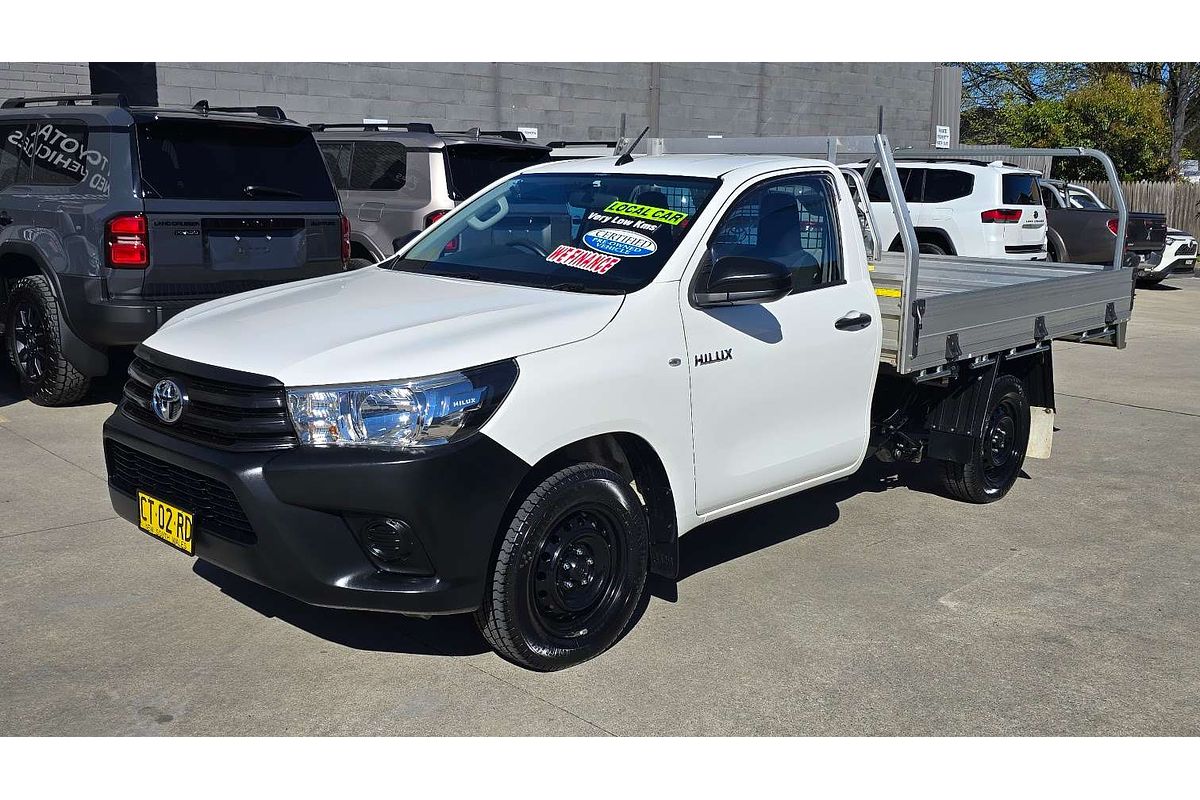 2019 Toyota Hilux Workmate TGN121R Rear Wheel Drive