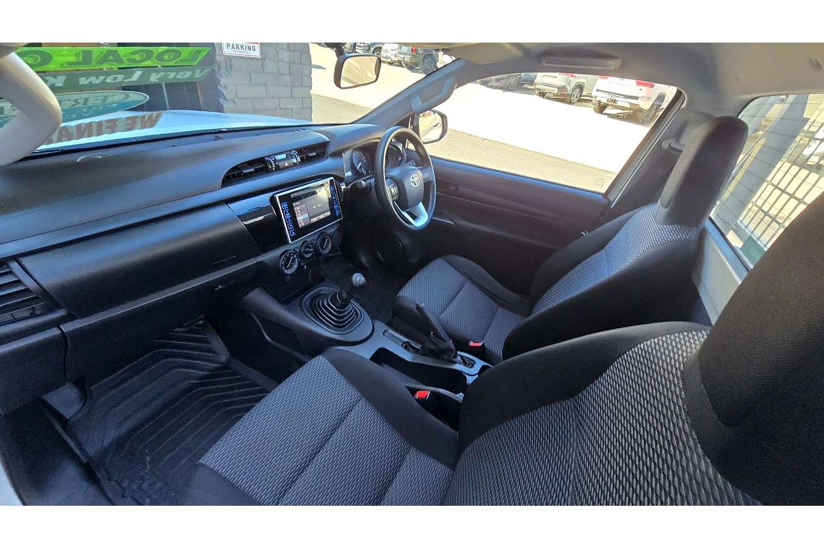 2019 Toyota Hilux Workmate TGN121R Rear Wheel Drive