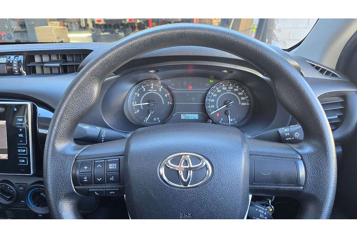 2019 Toyota Hilux Workmate TGN121R Rear Wheel Drive