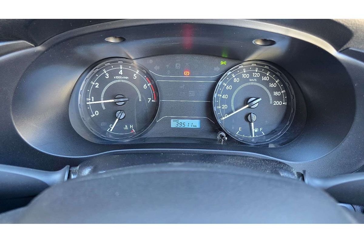 2019 Toyota Hilux Workmate TGN121R Rear Wheel Drive