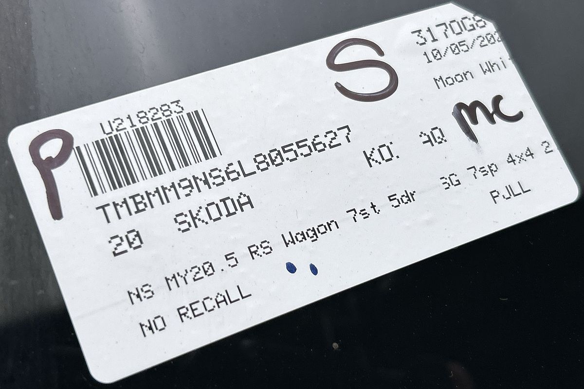 2020 SKODA Kodiaq RS NS