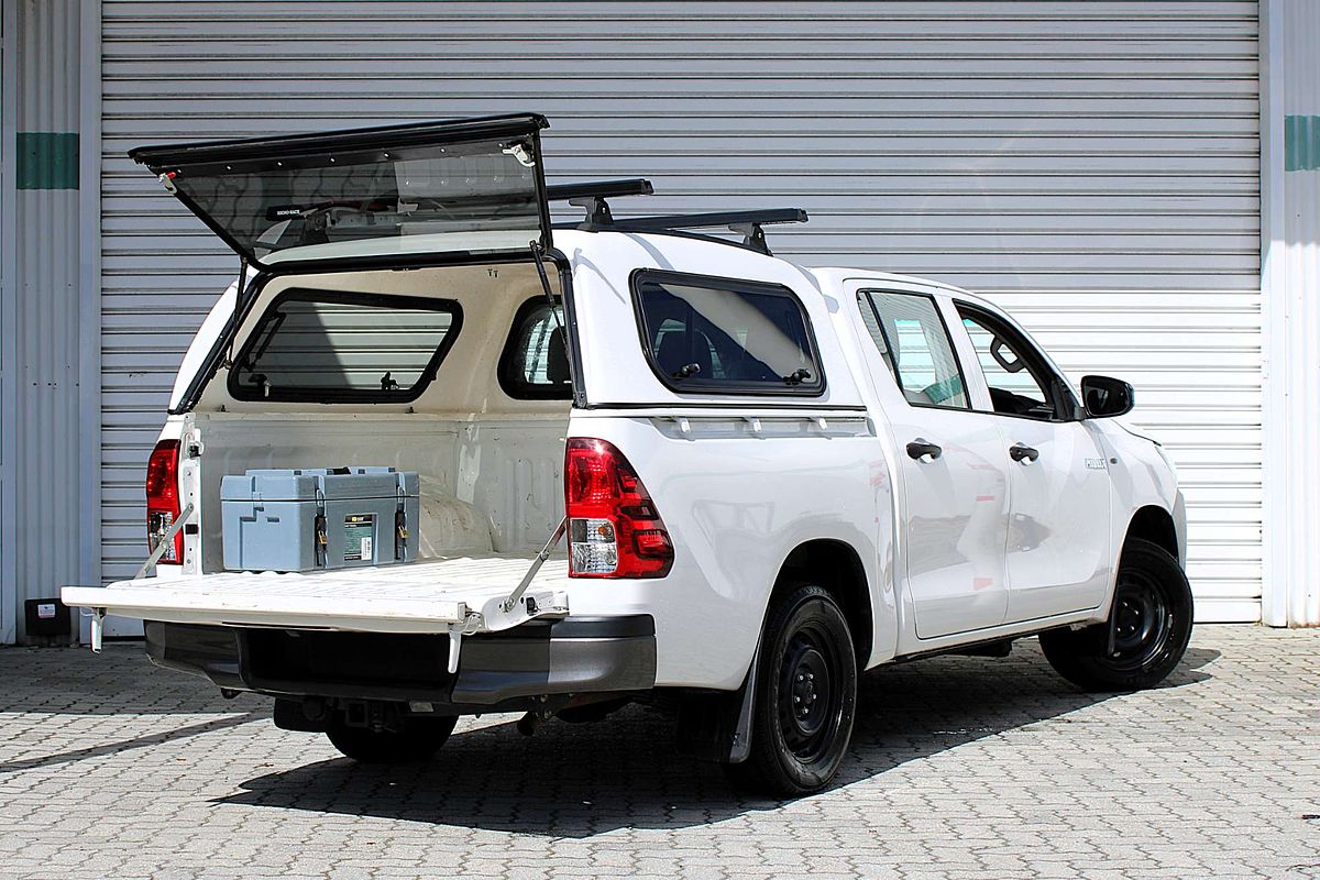 2021 Toyota Hilux Workmate TGN121R Rear Wheel Drive