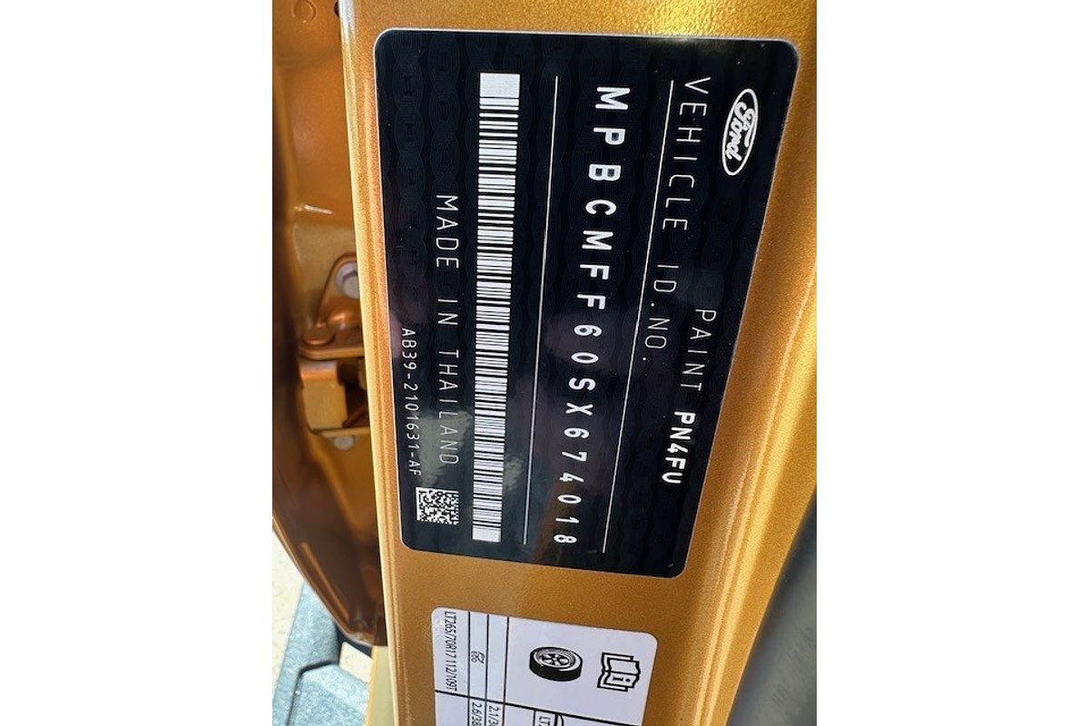 2025 Ford Ranger Wildtrak X 4X4 2.0L