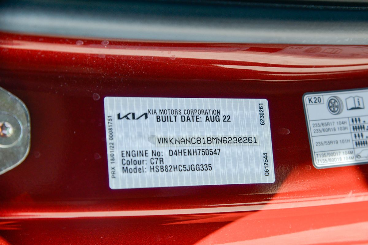 2022 Kia Carnival SLi KA4