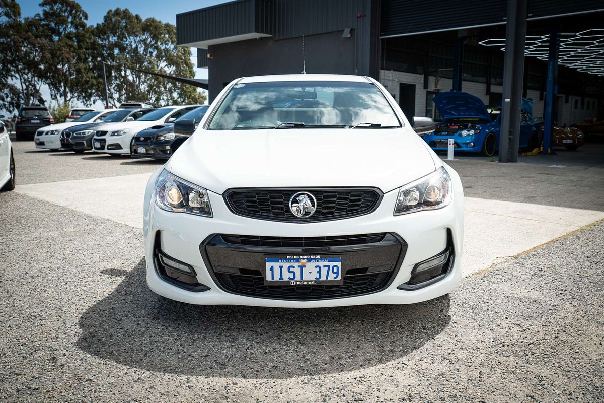 2016 Holden Ute SV6 Black VF Series II Rear Wheel Drive