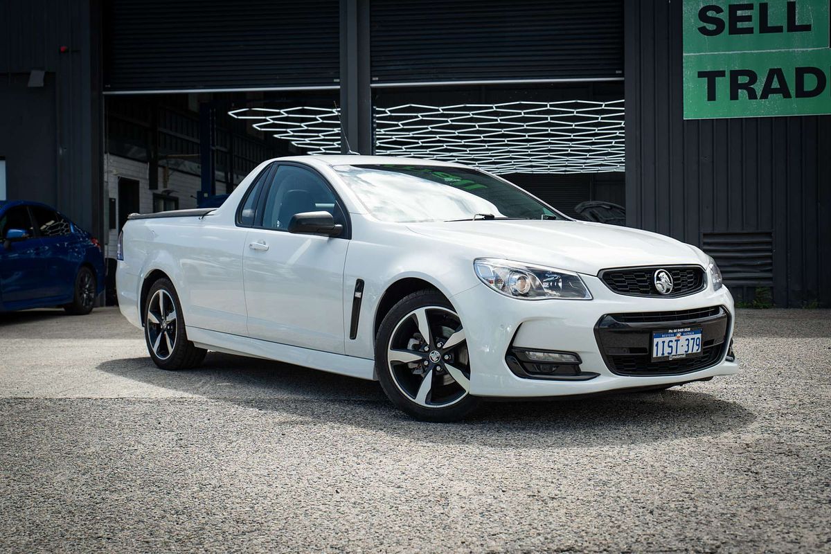 2016 Holden Ute SV6 Black VF Series II Rear Wheel Drive