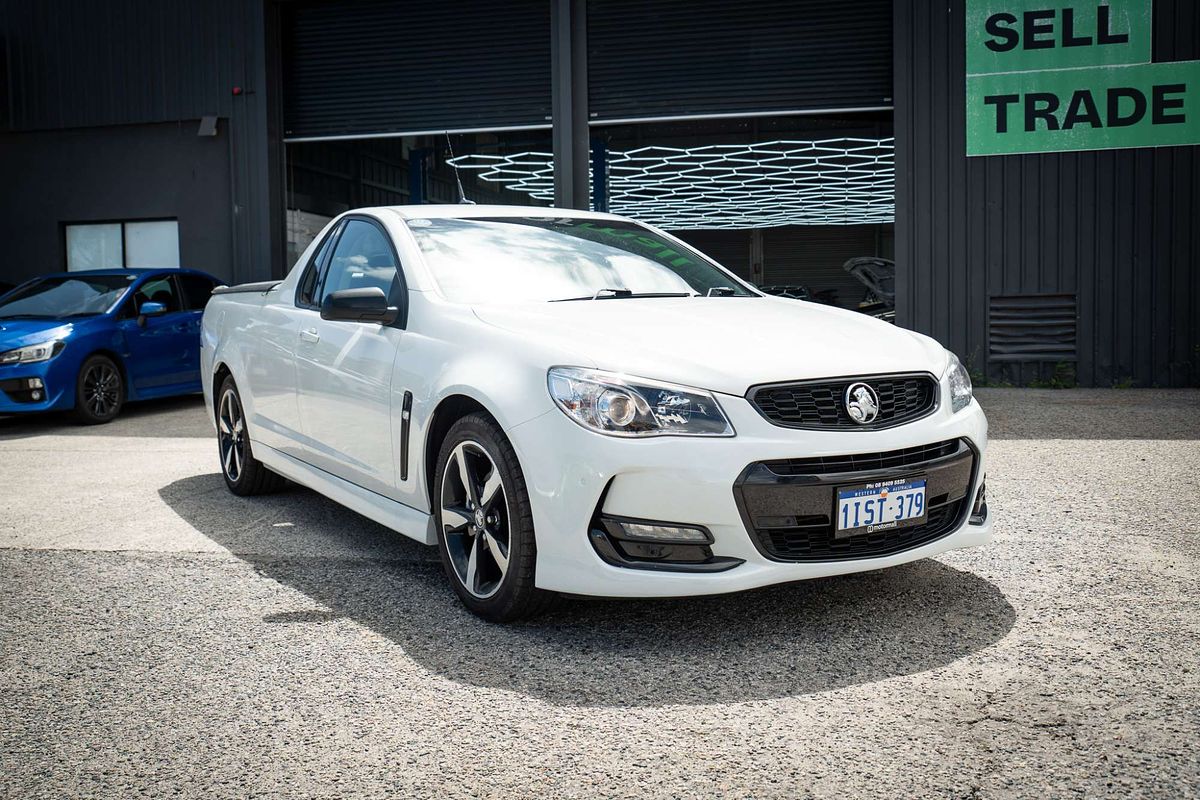 2016 Holden Ute SV6 Black VF Series II Rear Wheel Drive