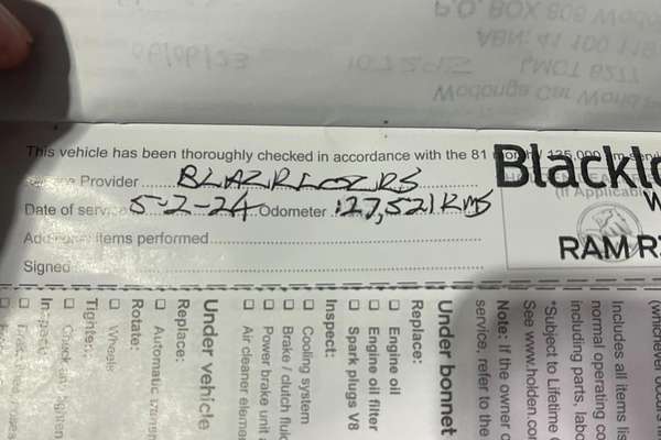 2017 Holden Commodore SV6 VF Series II