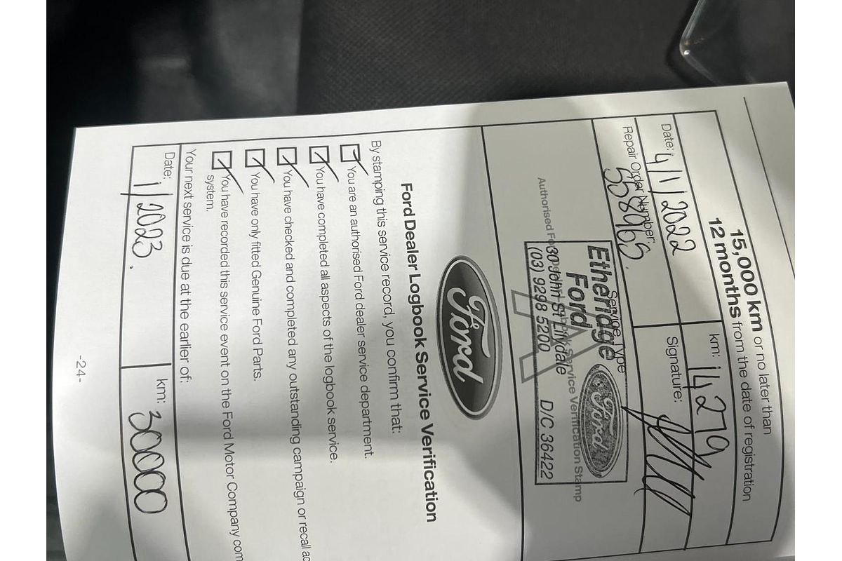 2021 Ford Ranger XL Hi-Rider PX MkIII Rear Wheel Drive 2.2L