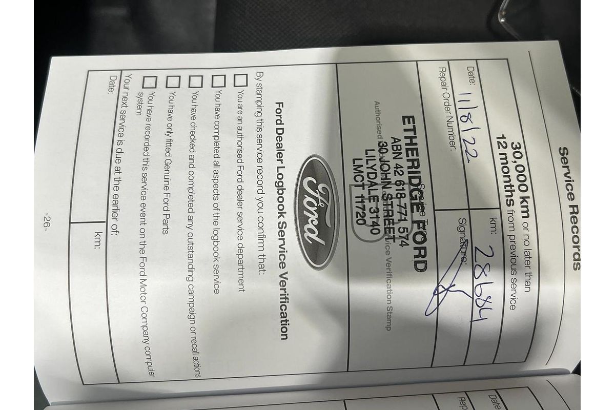 2021 Ford Ranger XL Hi-Rider PX MkIII Rear Wheel Drive 2.2L