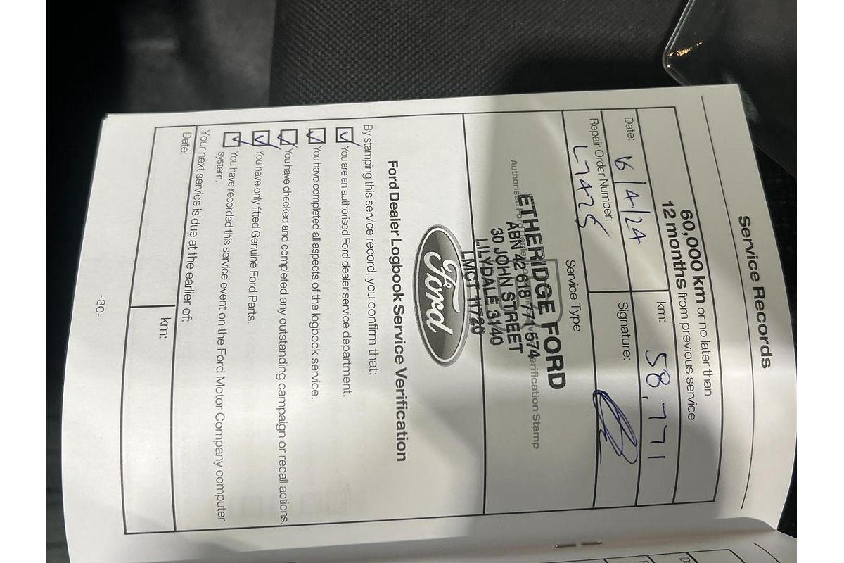 2021 Ford Ranger XL Hi-Rider PX MkIII Rear Wheel Drive 2.2L