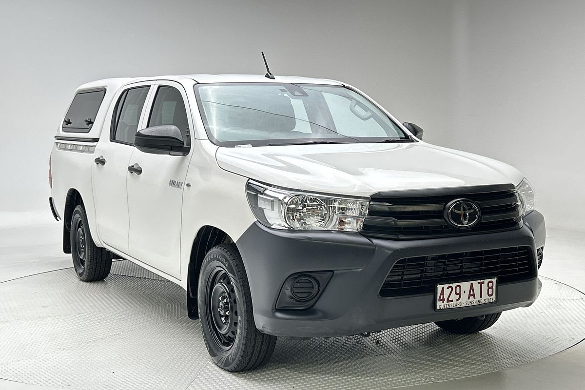 2020 Toyota Hilux Workmate TGN121R Rear Wheel Drive
