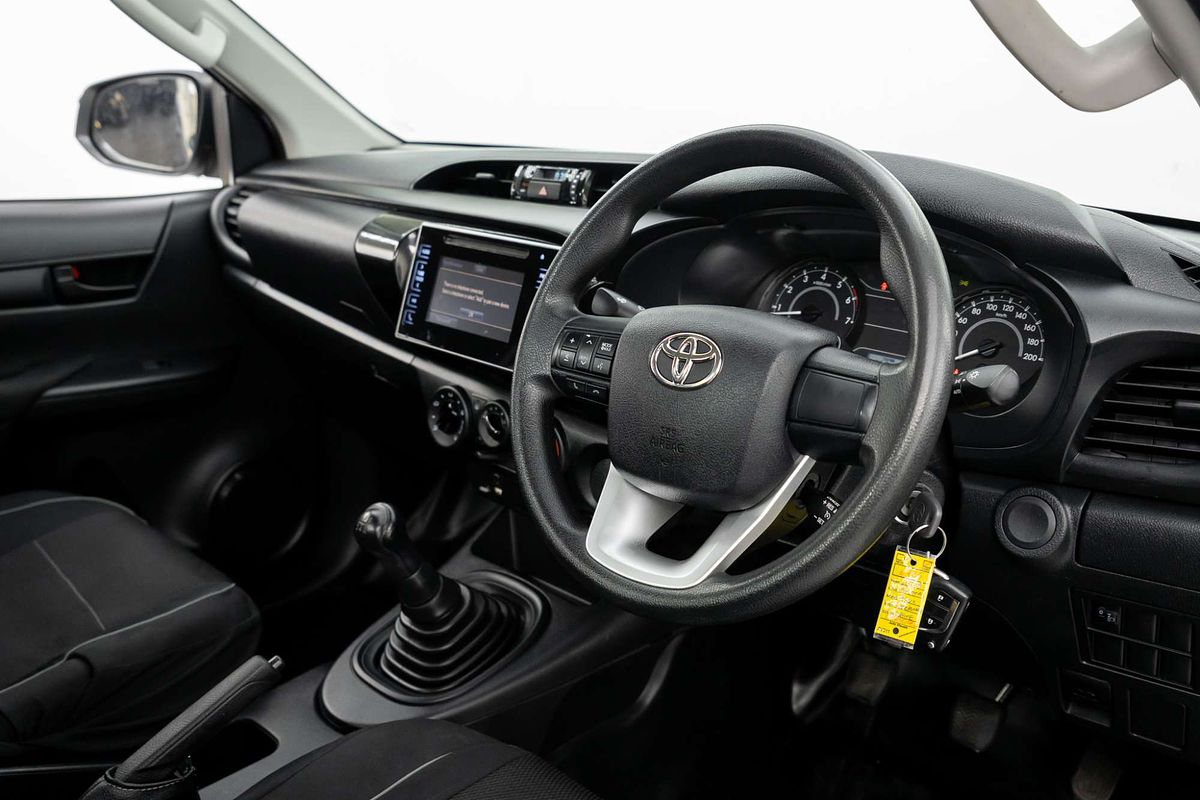 2018 Toyota Hilux Workmate TGN121R Rear Wheel Drive