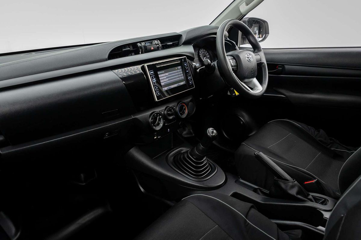 2018 Toyota Hilux Workmate TGN121R Rear Wheel Drive