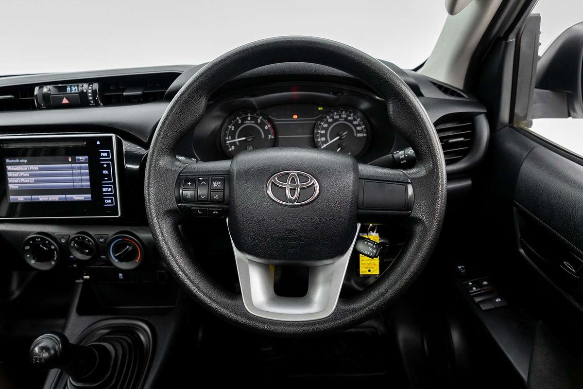 2018 Toyota Hilux Workmate TGN121R Rear Wheel Drive