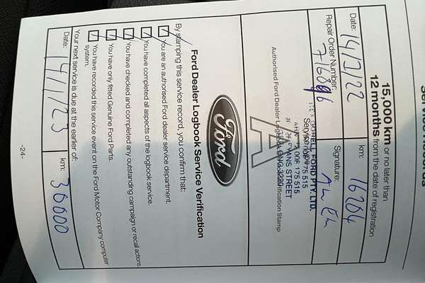 2021 Ford Ranger XL Hi-Rider PX MkIII Rear Wheel Drive 2.2L